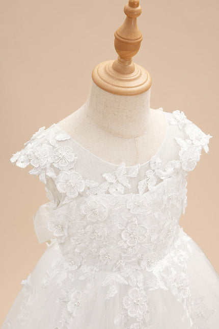 Robe Midi Enfant Évasée Tulle - gallery 6