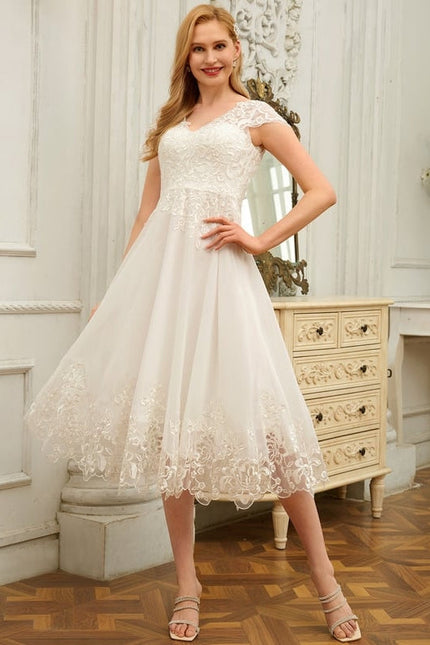 Robe Midi Vaporeuse Brodée