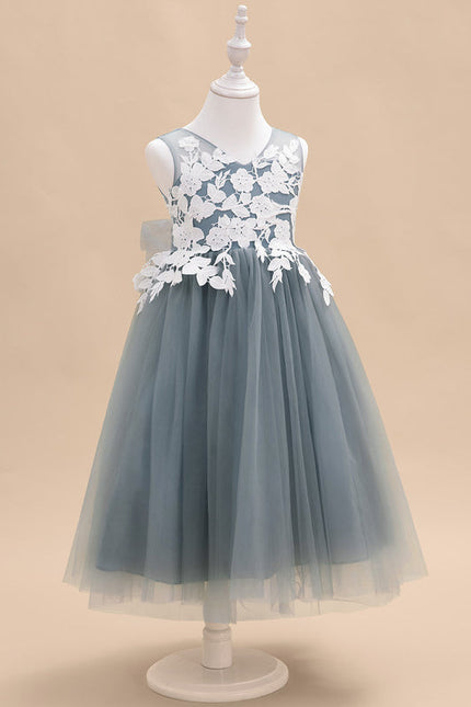 Robe Midi Tulle Céleste - gallery 1
