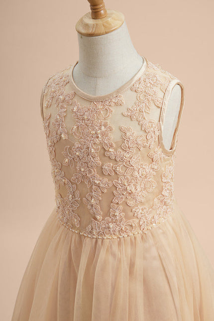 Robe Midi Fête Écrue - gallery 4