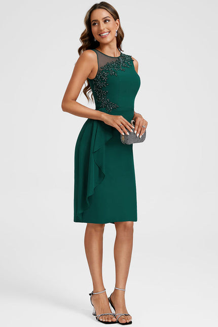 Robe Midi Émeraude Embellie - gallery 2