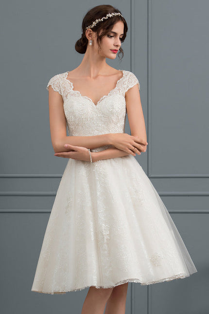 Robe Midi Tulle Écrue