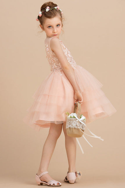 Robe Midi Tulle Pêche - gallery 3