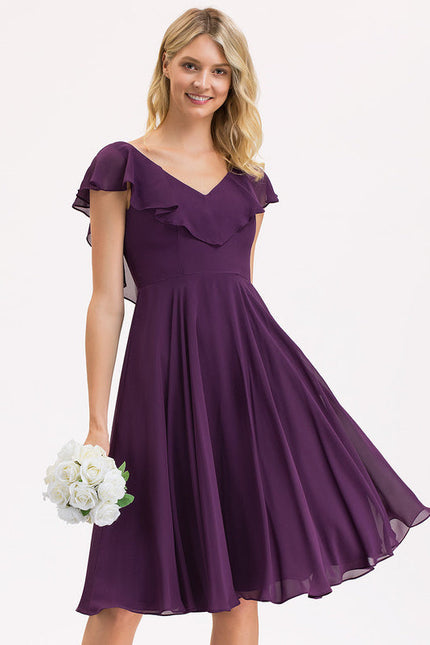 Robe Midi Trapèze Élégante