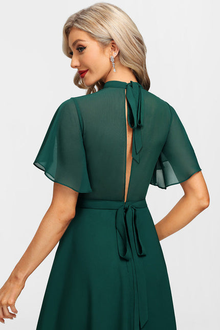 Robe Midi Élégance Émeraude - gallery 3