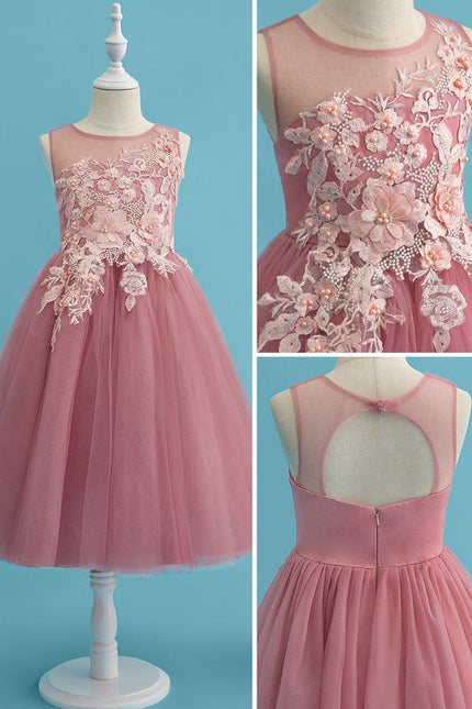 Robe Midi Fille Florale - gallery 5