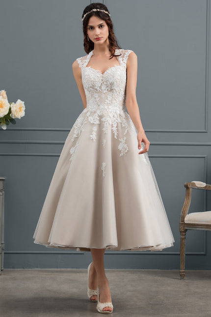 Robe Midi Écrue Enchantée - gallery 6