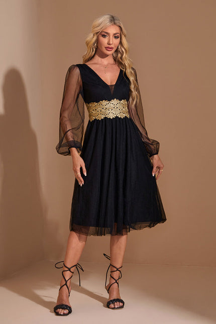 Robe Midi Évasée - gallery 5