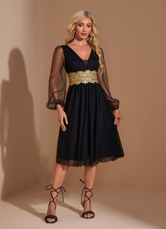 Robe Midi Évasée - gallery 5