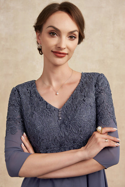 Robe Midi Élégance Ombre - gallery 1