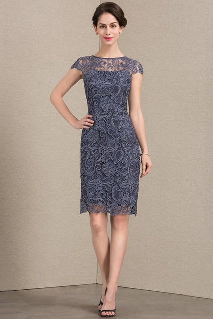 Robe Midi Élégance Dentelle - gallery 1