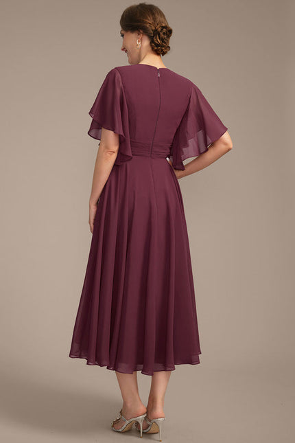 Robe Midi Mère Élégante - gallery 5