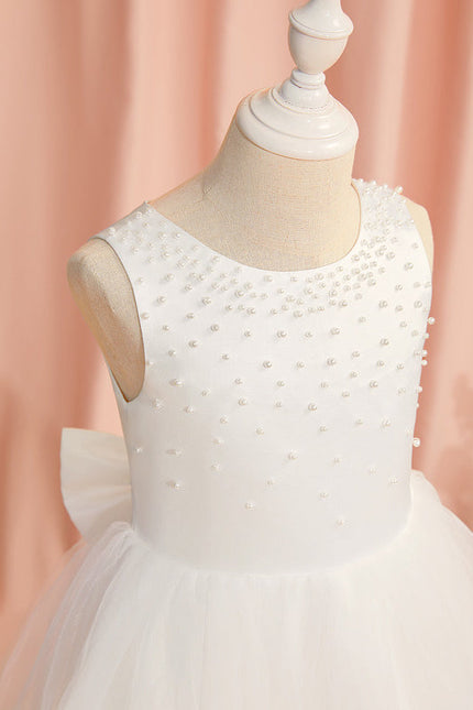 Robe Midi Enfant Satinée - gallery 7