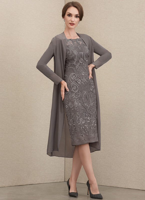 Robe Midi Charme Argenté - gallery 4