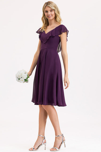 Robe Midi Trapèze Élégante - gallery 3