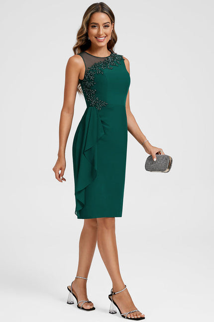 Robe Midi Émeraude Embellie - gallery 3