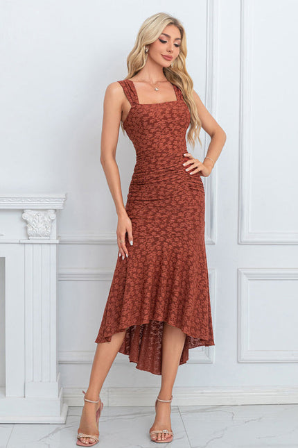 Robe Midi Sirène Terracotta - gallery 1
