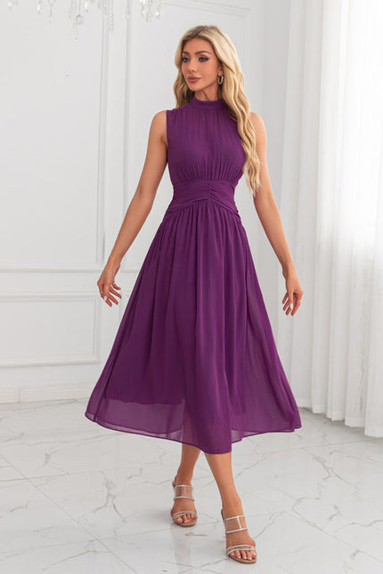 Robe Midi Violette - gallery 3