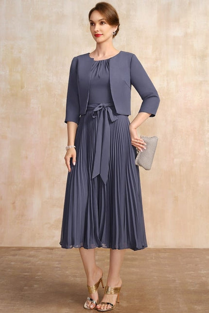 Robe Midi Mère Mariée Chic - gallery 1