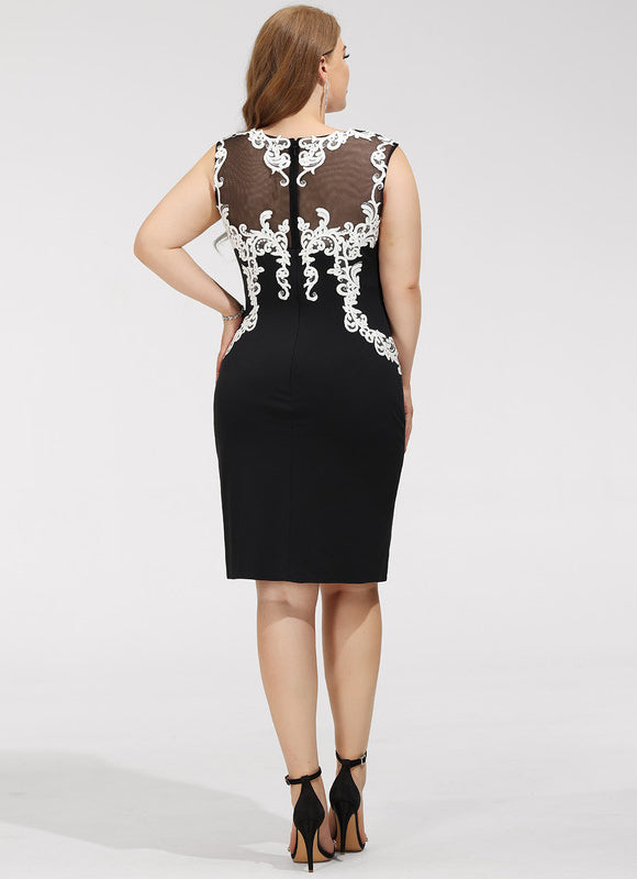 Robe Midi Élégance Noire - gallery 6