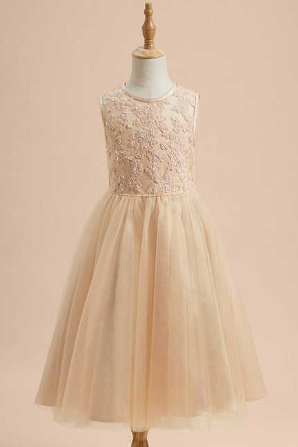 Robe Midi Fête Écrue