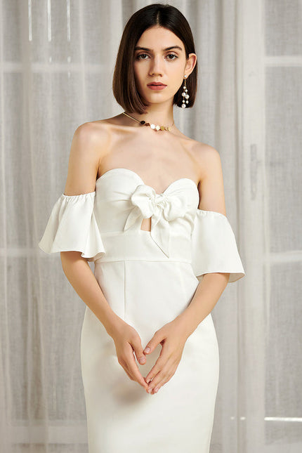 Robe Midi Écrue Chic - gallery 2