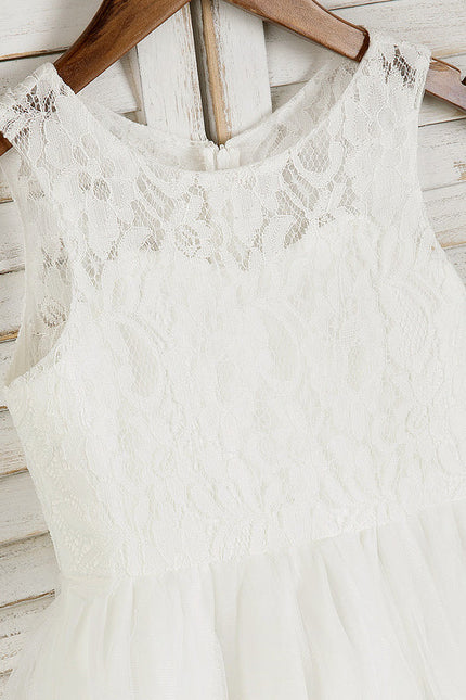 Robe Midi Écru Enfant - gallery 7