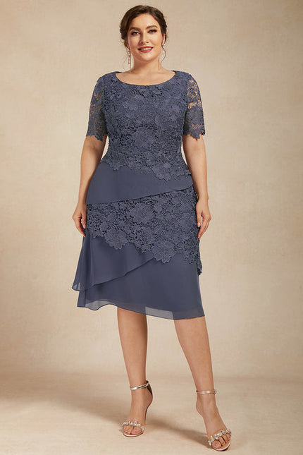 Robe Midi Mère Sophistiquée - gallery 7