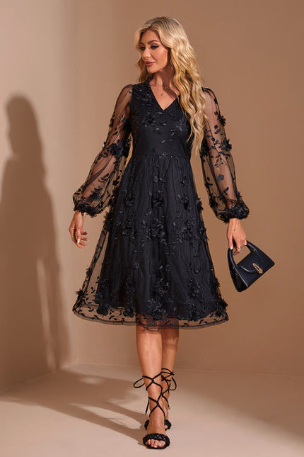 Robe Midi Évasée - gallery 4