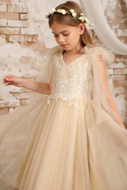 Robe Midi Tulle Beige - gallery 9