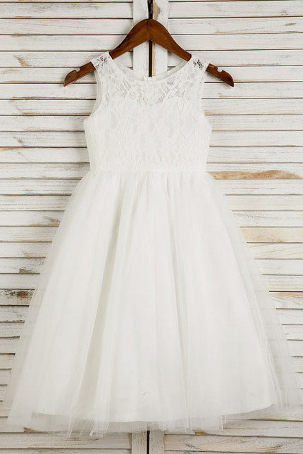 Robe Midi Écru Enfant - gallery 4