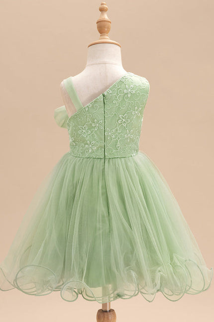 Robe Midi Tulle Verte - gallery 4