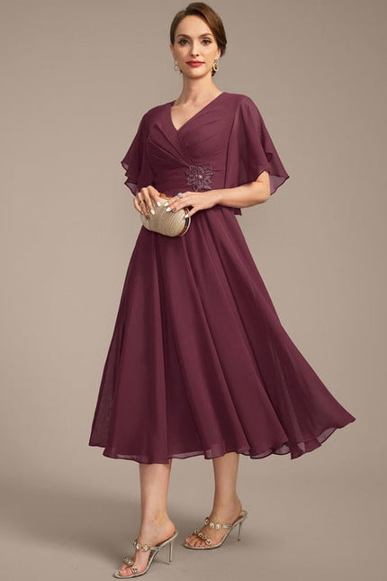 Robe Midi Mère Élégante - gallery 2