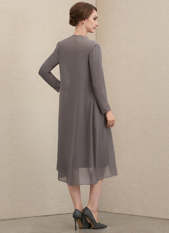 Robe Midi Charme Argenté - gallery 3