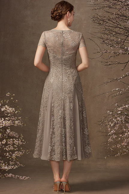 Robe Midi Élégance Nuptiale - gallery 3