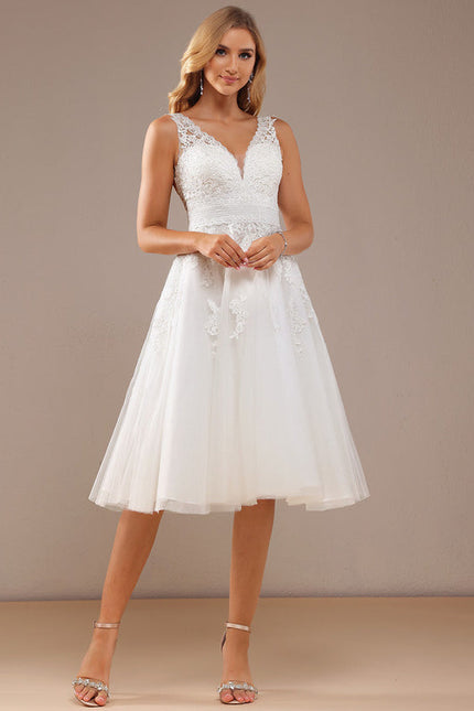 Robe Midi Tulle Écrue - gallery 6