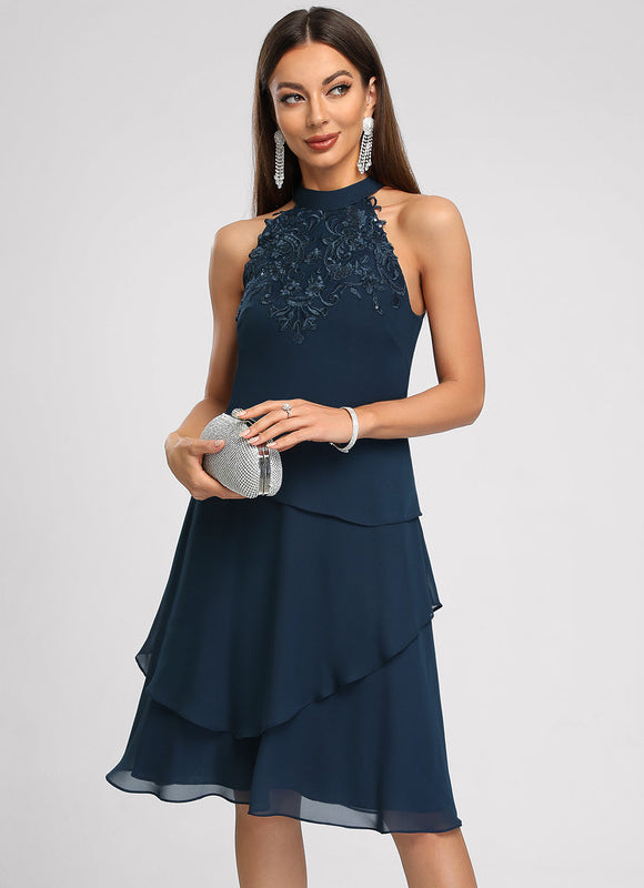 Robe Midi Éclosion Élégante - gallery 4