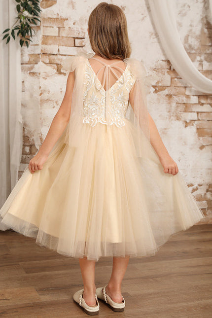 Robe Midi Tulle Beige - gallery 2