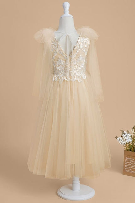 Robe Midi Tulle Beige - gallery 3