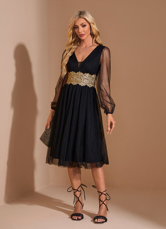 Robe Midi Évasée - gallery 4