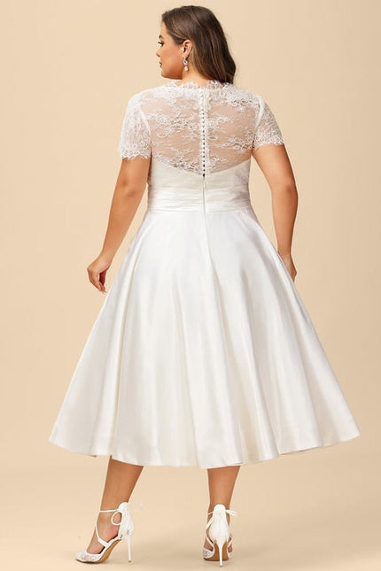 Robe Midi Éclat De Satin - gallery 8