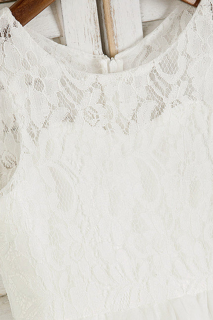 Robe Midi Écru Enfant - gallery 8