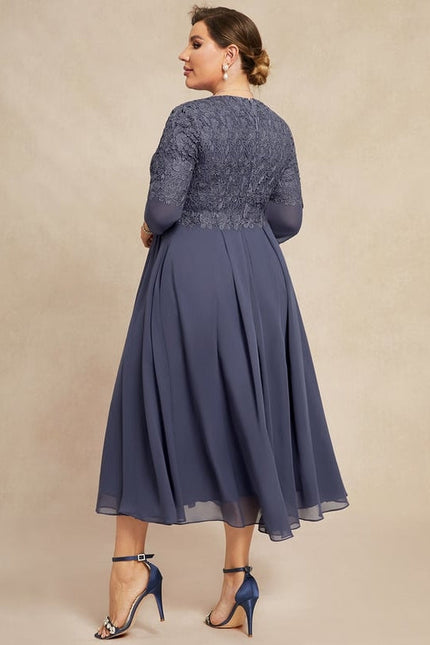 Robe Midi Élégance Ombre - gallery 9