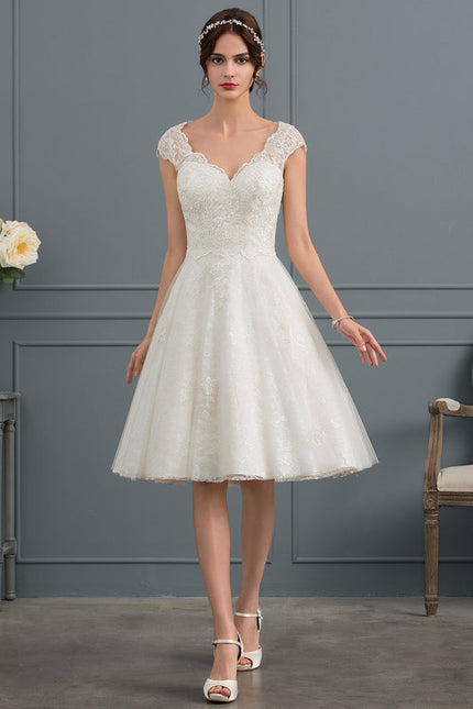 Robe Midi Tulle Écrue - gallery 2