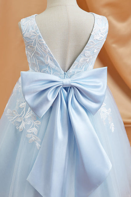Robe Midi Tulle Bleu Pastel - gallery 2
