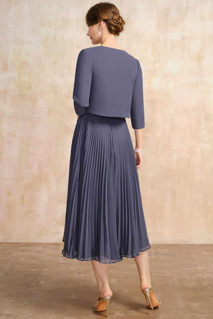 Robe Midi Mère Mariée Chic - gallery 3