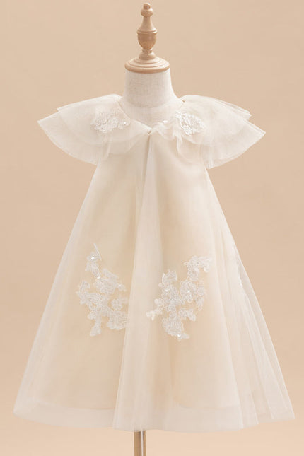 Robe Midi Enfant Tulle Mariage - gallery 2