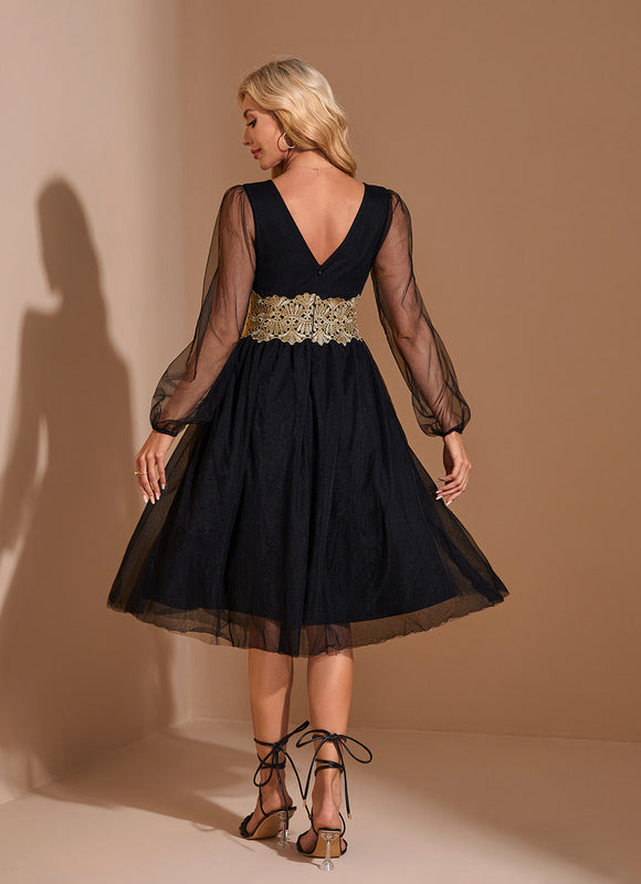 Robe Midi Évasée - gallery 1