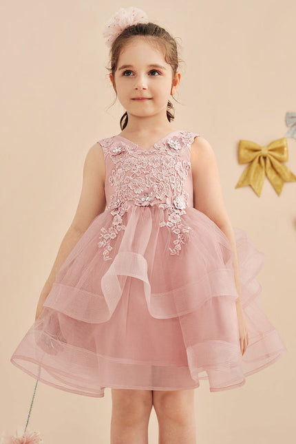 Robe Midi Tulle Fleurie - gallery 2