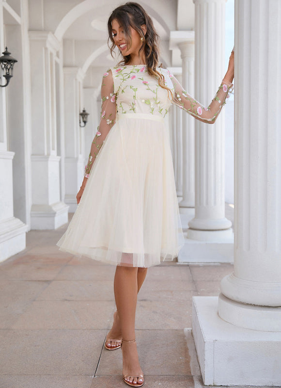 Robe Midi Rêverie Florale - gallery 7